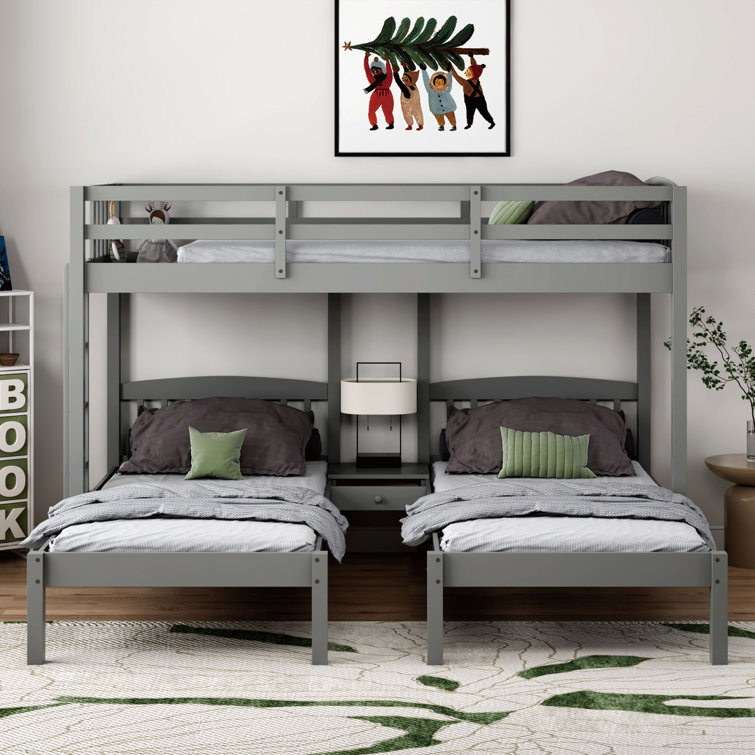 Wayfair bunk beds twin over clearance twin